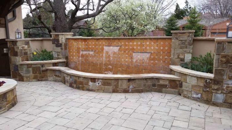 water feature construction in Littleton, CO