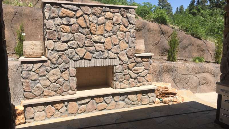 outdoor fireplaces in Littleton, CO